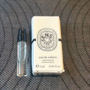 Diptyque 1-Mini Eau Des Sens 2 ml EDT / Authentic / Made in France / NIB
